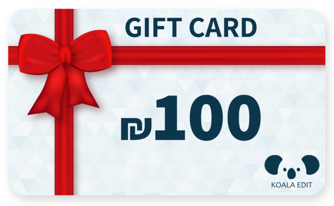 כרטיס מתנה - Gift Card